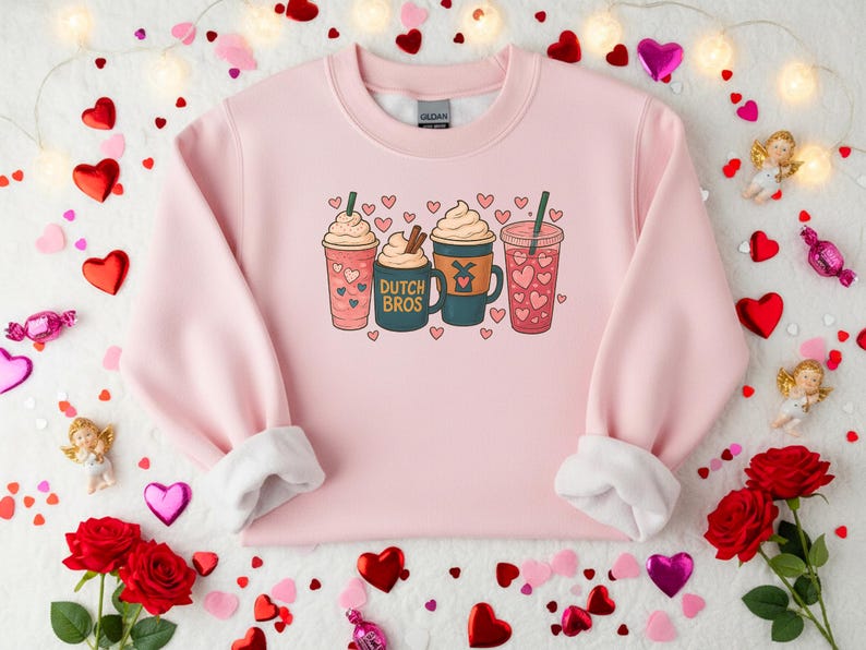 Romantic Dutch Heart Design Cozy Love Shirt