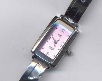 Ladies BK A-026 Silver Tone Fashion Watch