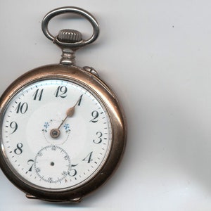 Antique Rhea 6 Rubis (Jewels) Swiss Pocket Watch