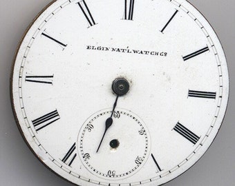 Elgin 7 Jewels Pocket Watch c1885