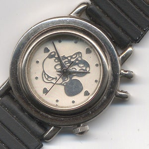 Vintage Schweizer &#39;Amona Enterprise Co.&#39; Minnie Maus Uhr