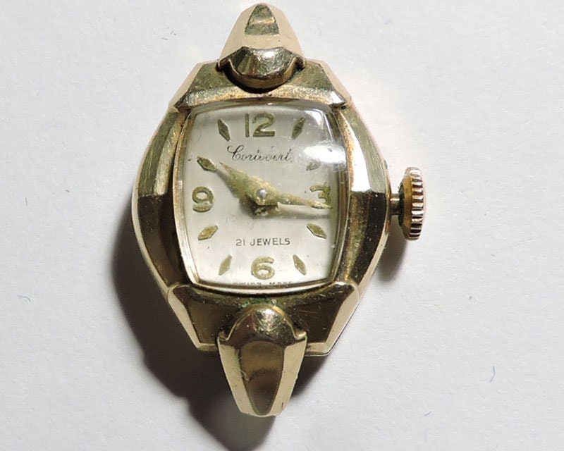 Montre Vintage Cortebert Calibre 50X Plaqué Or - Années 40 - Révisée Et Remise à Neuf