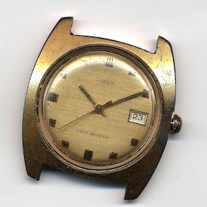 Vintage Timex Date 23660 2473 Mechanical Watch c1970s