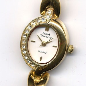 Sarah Coventry Vintage Quartz Watch c1980s