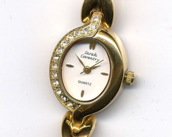 Sarah Coventry Vintage Quartz Watch c1980s