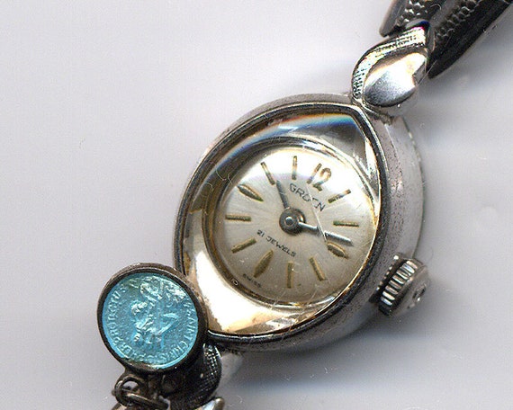 Ladies Vintage 21 Jewels Gruen Precision Cal; 268 R G.F. Case c1960s