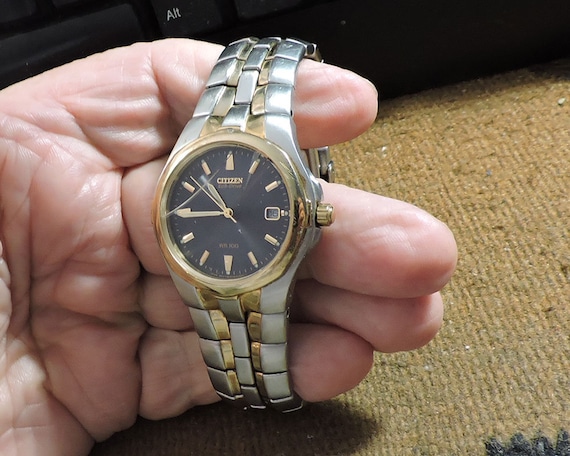 old citizen eco drive watches