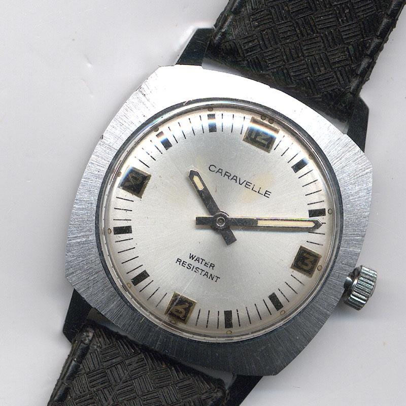 Vintage Caravelle Quartz Bulova Watch Co. P5 Watch Rare | eBay