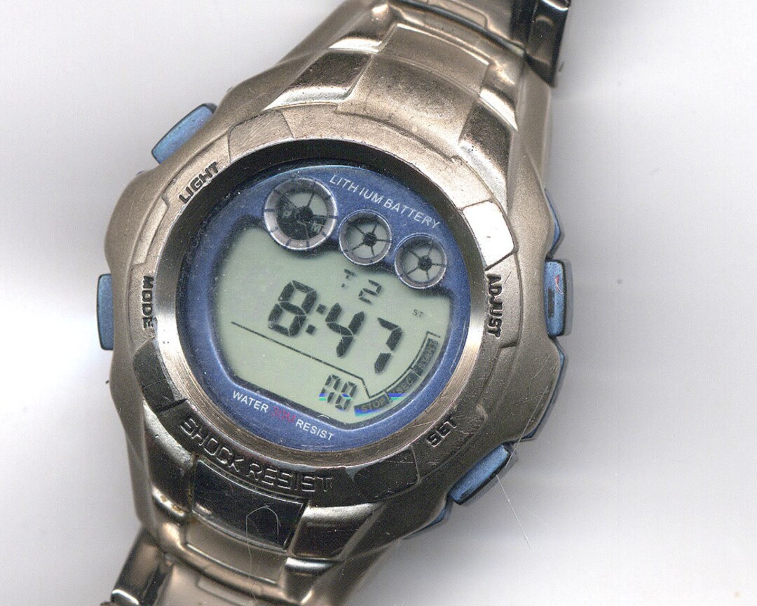 Mens Athletic Works Watch V403 C1970s Etsy