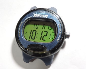 Vintage Men's Timex Reef Gear I Control Watch