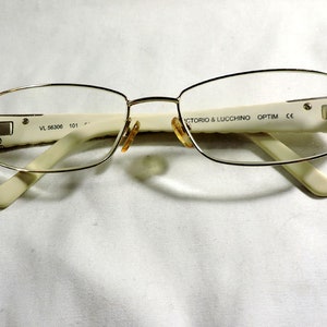 Italy Vintage VICTORIO & LUCCHIN Eyeglasses VL 56306 c1980s