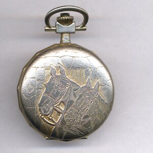 Eagle Star Geneve Quartz Hunter Case Pocket Watch