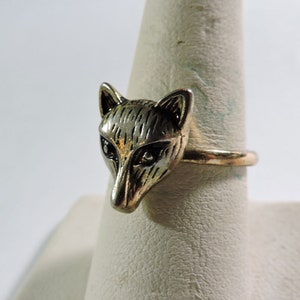Vintage Cub Scout Fox Head Ring