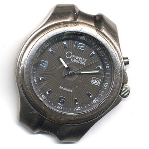 Caravelle by Bulova Stainless Steel Grey Dial Watch C827061