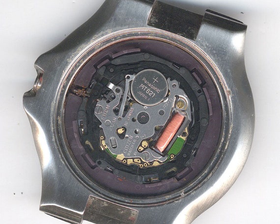 Vintage Citizen Eco-drive WR 200 Date N-E110 S000021-KA for