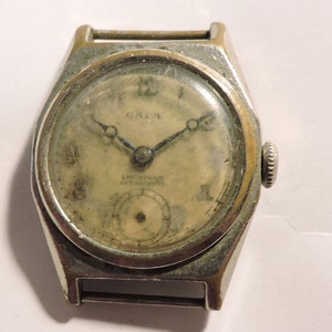 Ladies Vintage Gala Wristwatch for Parts or Repair c1950s