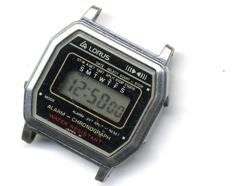 Lorus digital watch Lorus digital watch