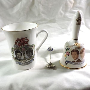 Prince Charles and Princess Diana Royal wedding 1981 Wedding Set