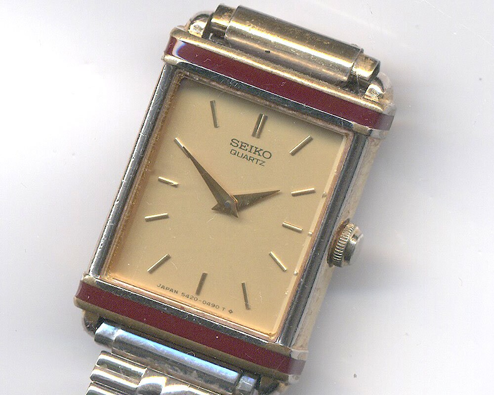 Ladies Vintage Seiko 5420-5390 Gold Tone Quartz Analog Watch - Etsy UK