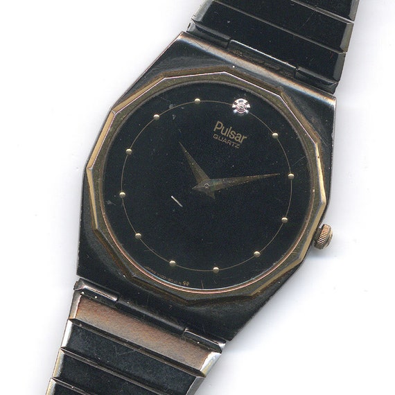 Pulsar diamond deals watch
