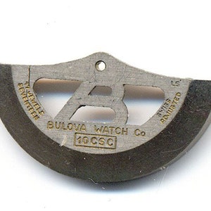 Bulova Auto Rotor 10 CSC Part to Repair Swiss 17 Jewels