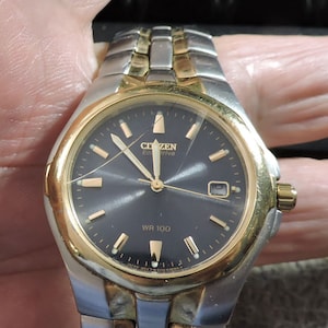 Men's Vintage Citizen Eco-drive Watch E110-K15699 CK UK