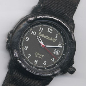 montre vintage Timberland Indiglo 50M c1980s