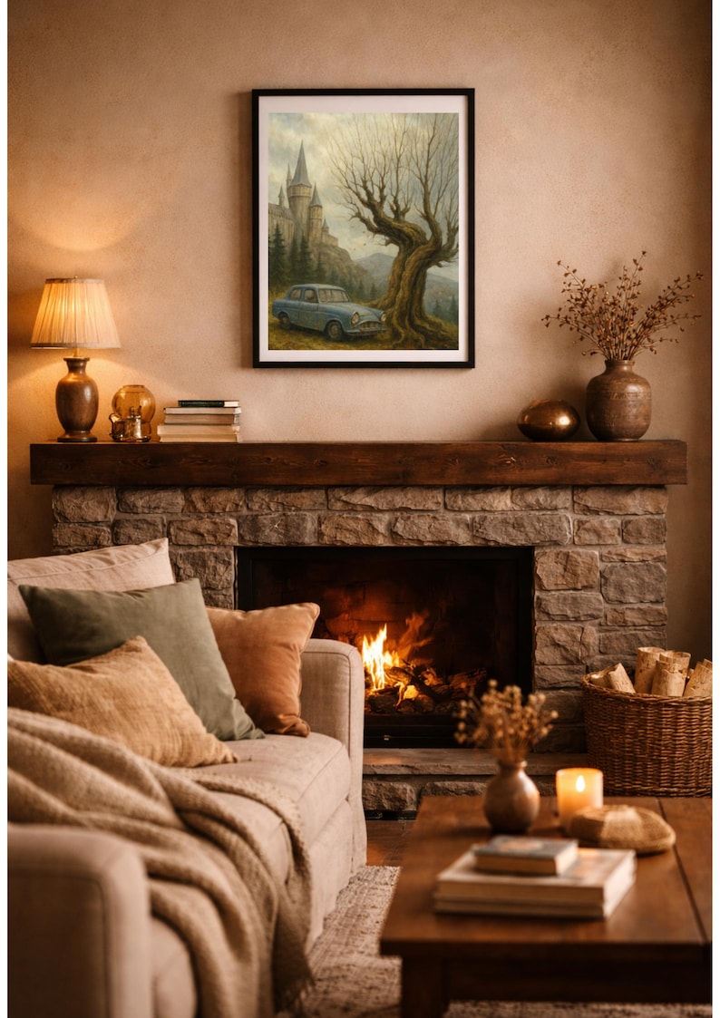 Harry Potter Whomping Willow Wall Art image 2