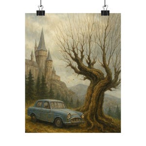 Harry Potter Whomping Willow Wall Art image 6