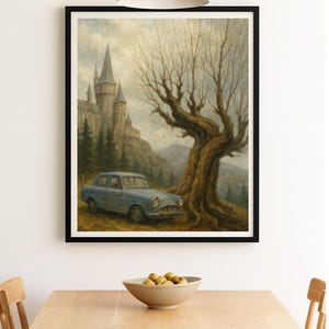 Harry Potter Whomping Willow Wall Art image 3