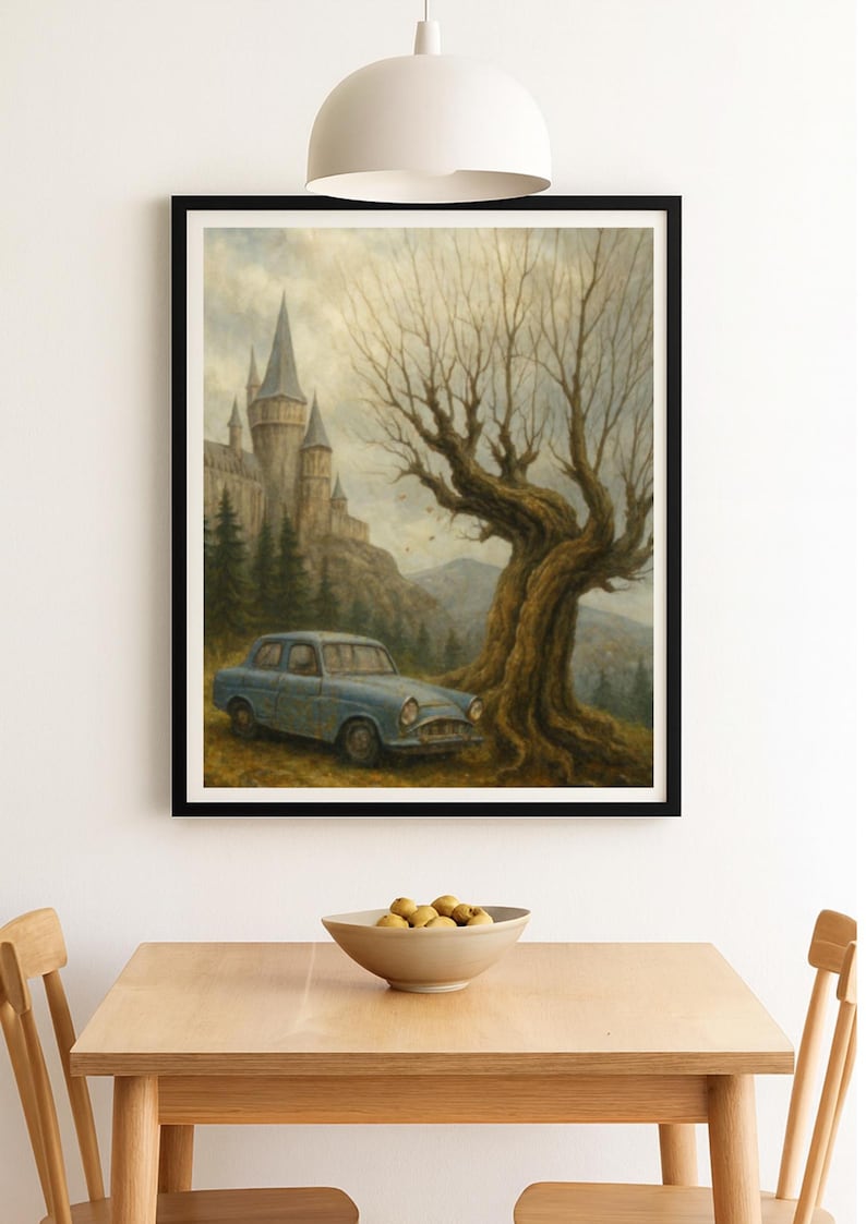 Harry Potter Whomping Willow Wall Art image 3