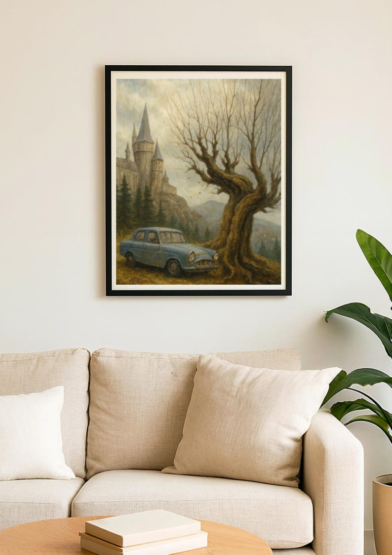 Harry Potter Whomping Willow Wall Art image 5