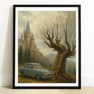 Harry Potter Whomping Willow Wall Art image 1