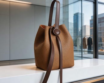 2026 Leder Bucket Bag — Damen Schulter- und Umhängetasche — Stylische Handtasche
