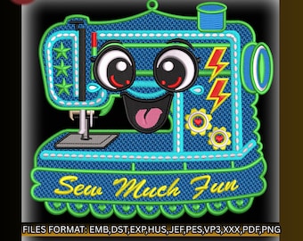 Diseño de bordado para máquina de coser FSL, regalo para costureras, patrón de encaje digital para enamorados, archivo de puntada de descarga instantánea, 2 tamaños y todos los formatos.