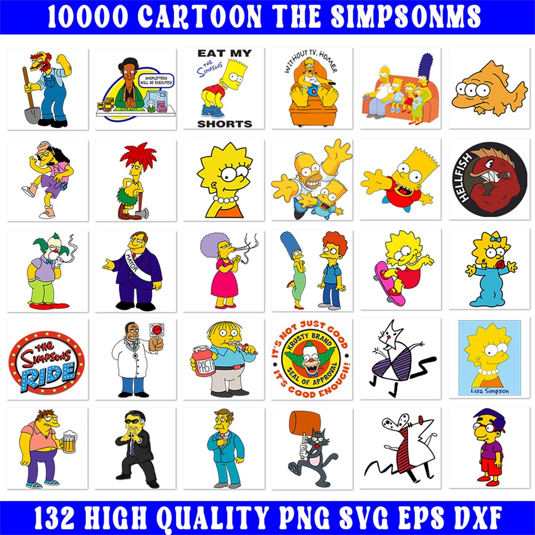 30000+ Mega Cartoon SVG Bundle, Cartoon Clipart, Cartoon Png, Cartoon ...