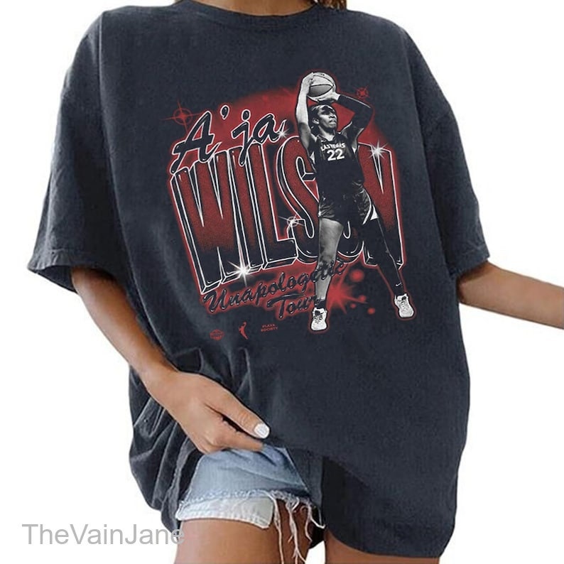 A'ja Wilson Shirt, Vintage Style T Shirt