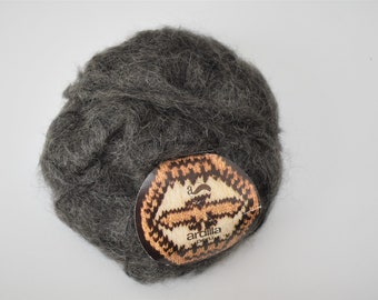 Grau Mohair Garn Natürliche Spanien Wolle Soft Art Garn zum Stricken Häkeln Geschenk für Frauen