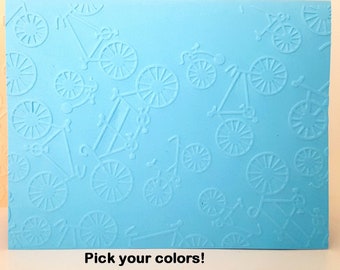 Tarjetas de bicicleta, Tarjeta de bicicleta, Juego de tarjetas en relieve de bicicleta, Dos ruedas, Ciclista, Regalo de ciclista, Ciclista, Tarjeta de agradecimiento de bicicleta, Bicicleta de montaña