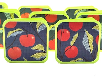 Fall Mini Cards, Apples Note Cards, Teachers Stationery, Autumn Fruits, Apple Tags, Apple Tree Gift Tags, Fall Fruit, Orchard Apple Notes