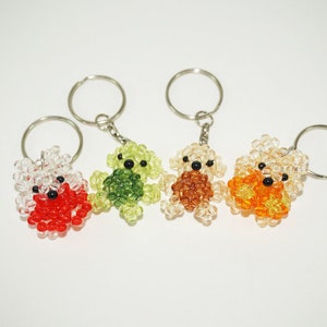 Beaded Koala Bear, Beaded Keychain, Beaded Koala, Australian Animal, Cute Koala, Beaded Koala, Beaded Animal Keychain, Mini Koala Bear Beads