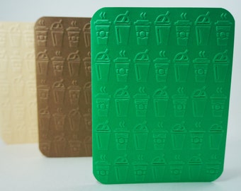 Coffee Card, Blended Coffee Cards, Java Card, Iced Coffee Card, Hot Coffee Card, Frozen Coffee Card, Milk Shake Card, Coffee Cup Card Blank