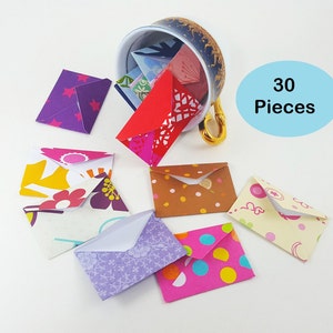 Mini-enveloppen, kleine enveloppen, kleine enveloppen, set kleine enveloppen, tandenfee-enveloppen, elfenveloppen, poppenenveloppen, micro-enveloppen