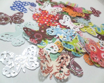 Large Butterfly Die Cuts, Scrapbooking Butterflies, Butterfly Confetti, Paper Butterflies, Butterfly Die Cuts, Butterfly Embellishments