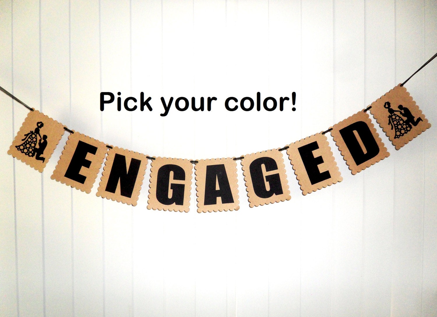Engaged Banner Engagement Banner Future Wife Banner - Etsy