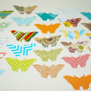 Cardstock Butterflies, Colorful Butterflies, Die Cut Butterflies, Butterfly Confetti, Table Scatter, Butterfly Decor, Paper Butterflies