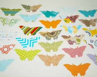 Cardstock Butterflies, Colorful Butterflies, Die Cut Butterflies, Butterfly Confetti, Table Scatter, Butterfly Decor, Paper Butterflies