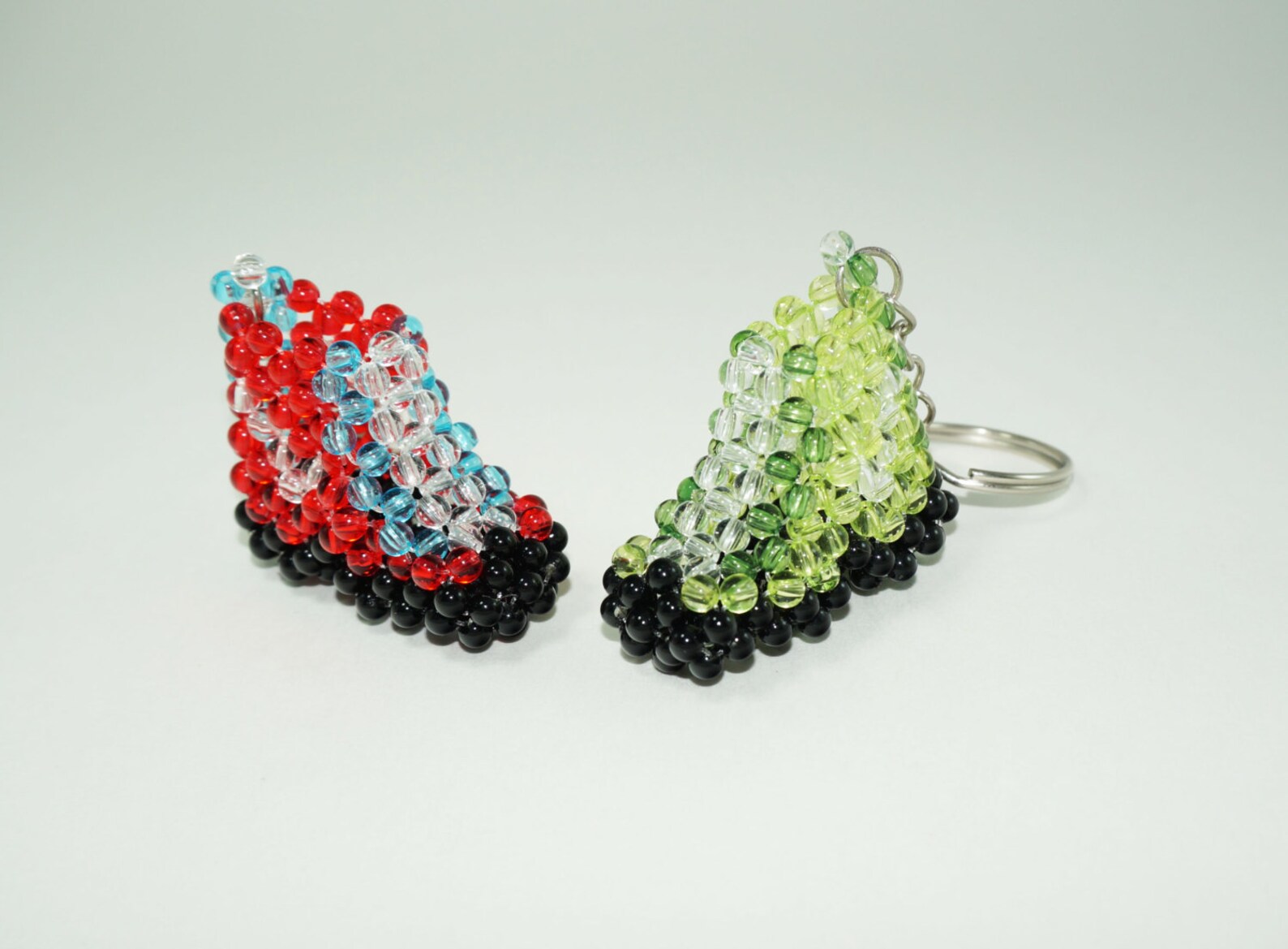 Shoes Keychain Beaded Beaded Boots Bead Sneakers Red Blue Etsy