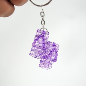 Flip Flops Bead Keychain, Sandals Keychain, Bead Flip-Flops Keychain, Beaded Flip Flops, Bead Sandals, Beach Wear Key Chain, Florida Sandals