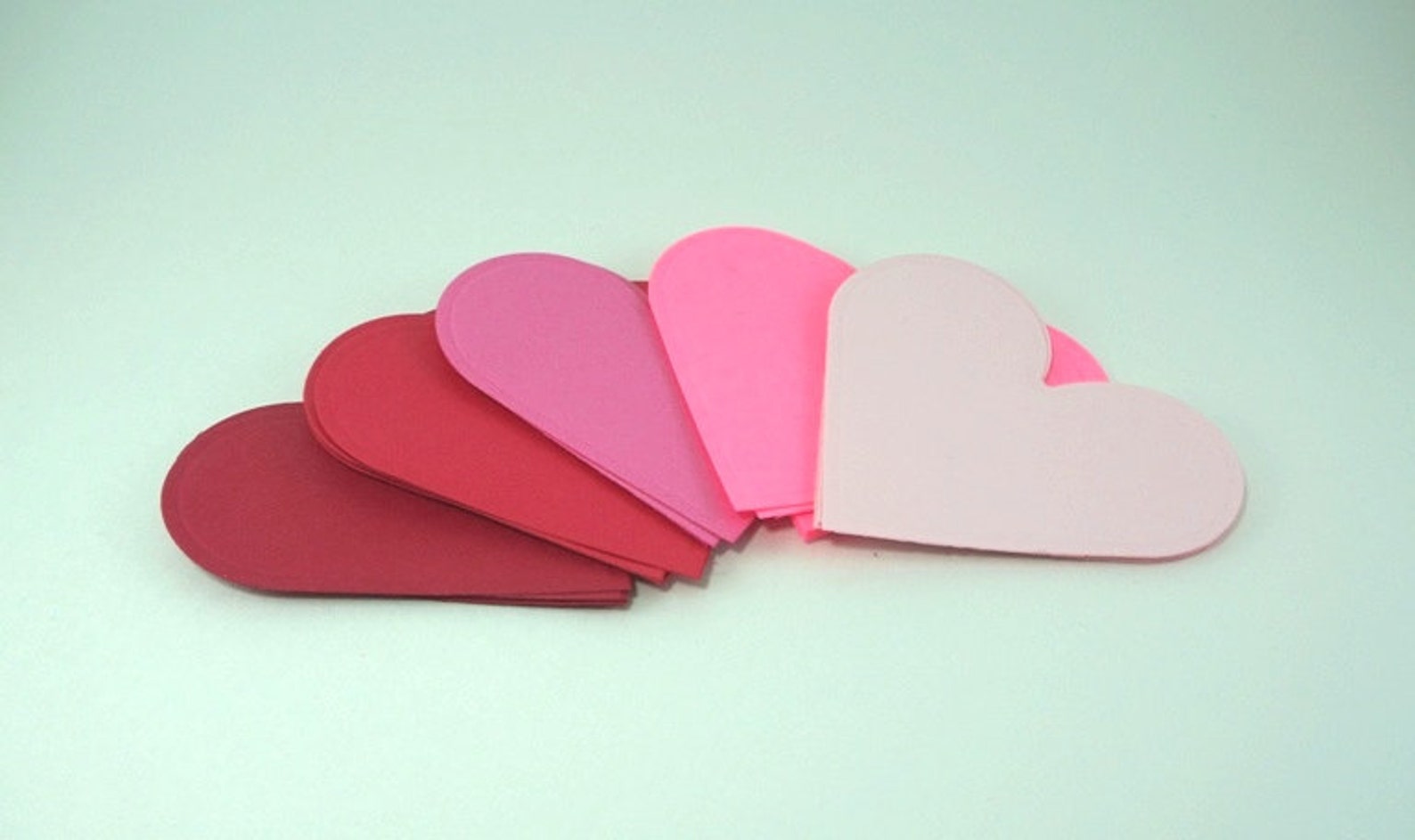 Hearts Die Cut Hearts Cut Out Large Hearts Die Cut Hearts Etsy